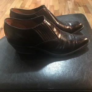 Vintage Maroon Ankle boots Men’s size: 9.5